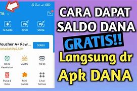 Apk Dapat Saldo Dana Gratis